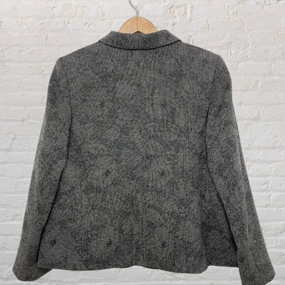 Louis Feraud 80s Vintage Virgin Wool Blazer 14/XL - Picture 3 of 16